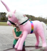 Big Stuffed Unicorns