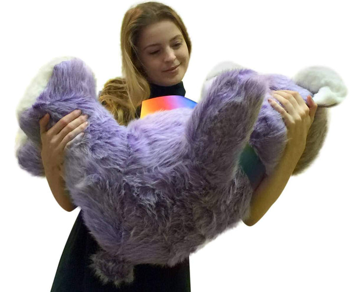 American Made Giant Purple Teddy Bear 36 Inches Made in the USA America
