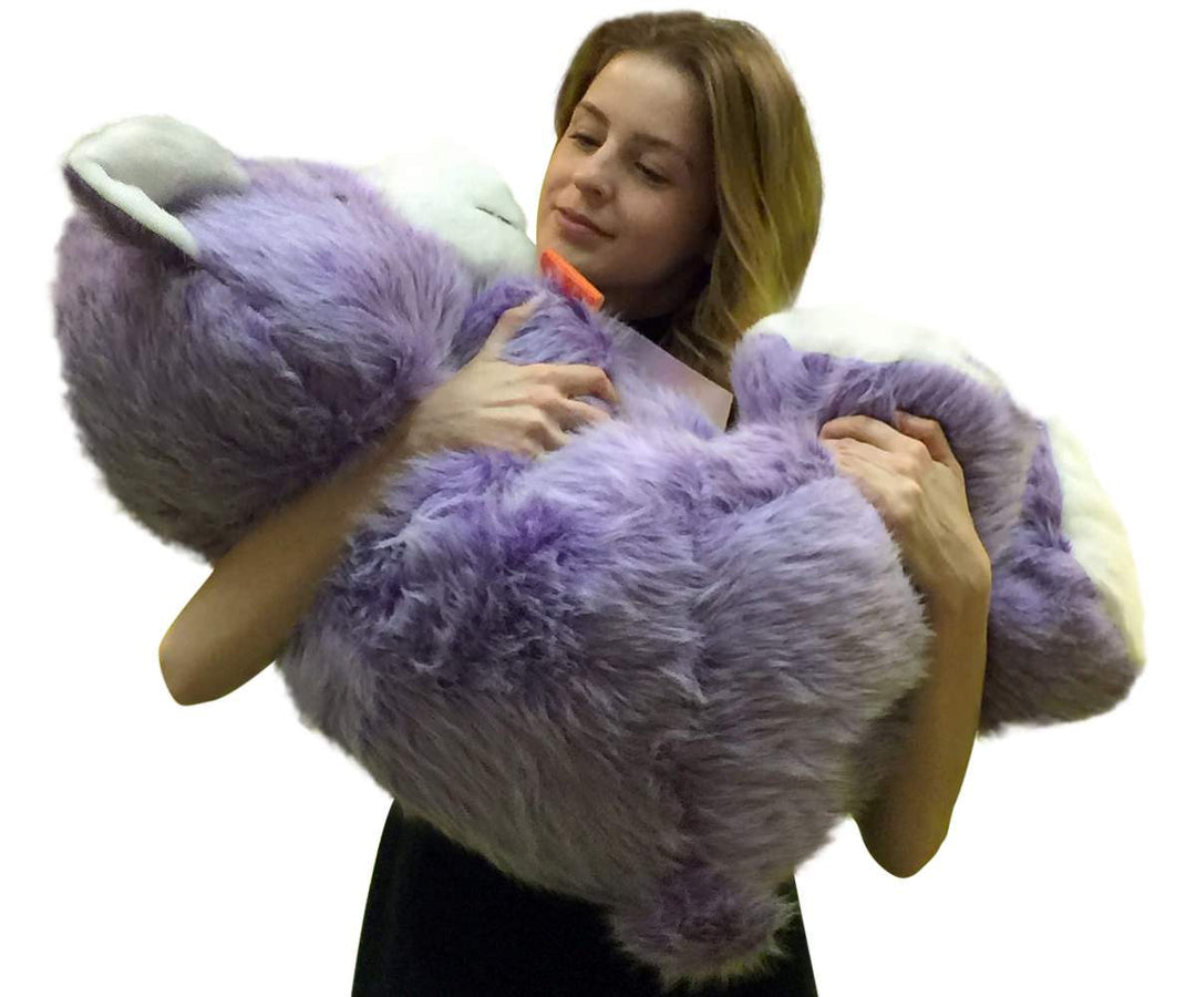 American Made Giant Purple Teddy Bear 36 Inches Made in the USA America