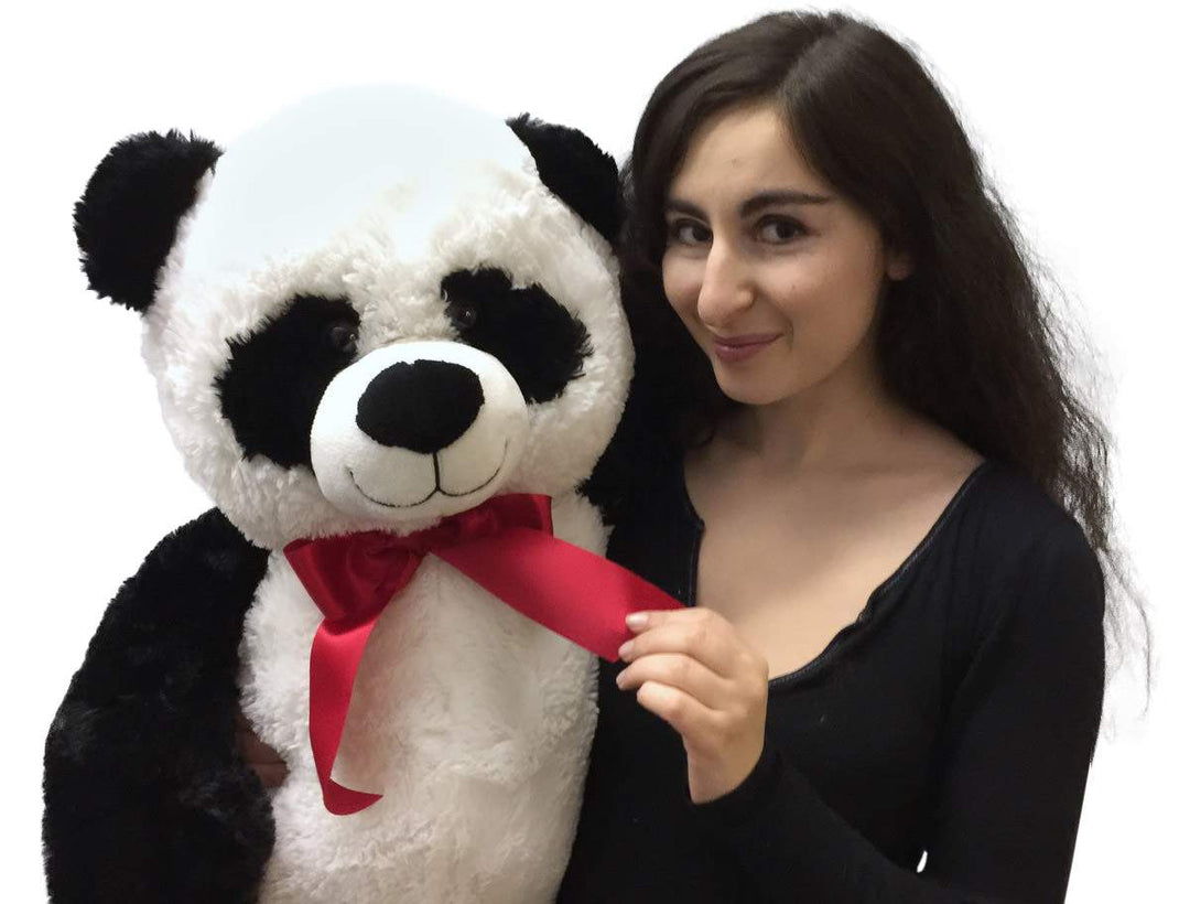 Big Stuffed Panda 36 Inches Soft Large 3 Foot Big Plush Animal