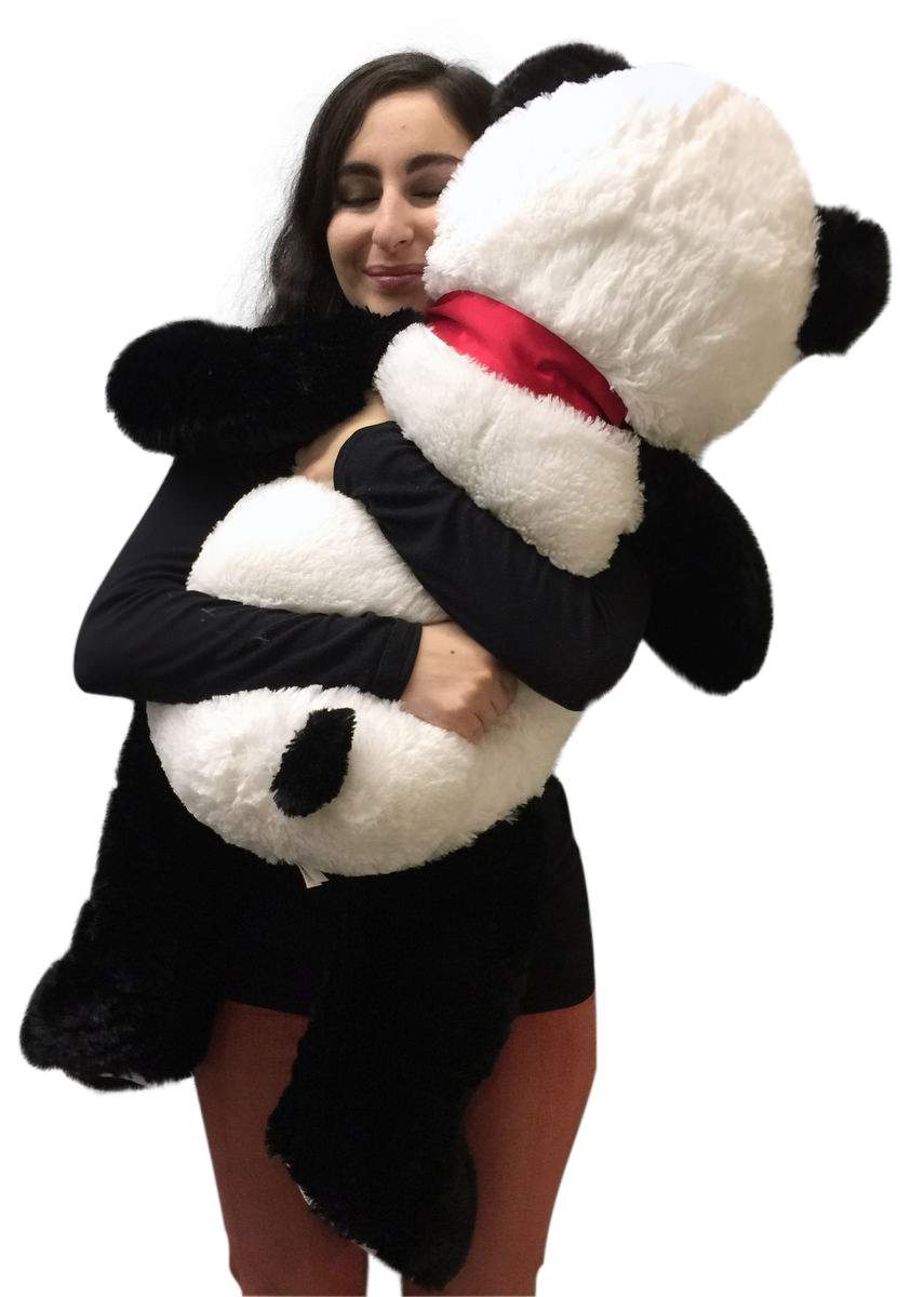 Big Stuffed Panda 36 Inches Soft Large 3 Foot Big Plush Animal
