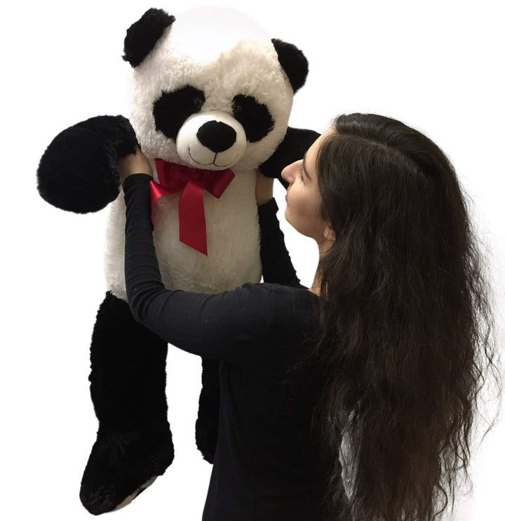 Big Stuffed Panda 36 Inches Soft Large 3 Foot Big Plush Animal