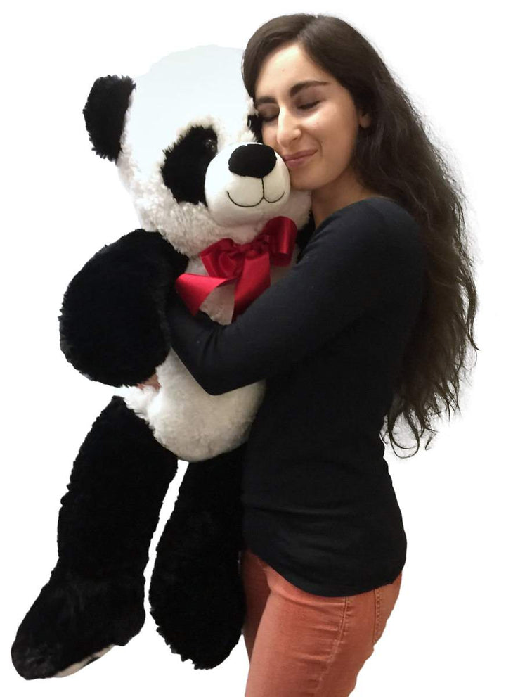 Big Stuffed Panda 36 Inches Soft Large 3 Foot Big Plush Animal