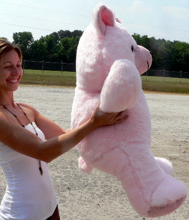 Giant Pink Teddy Bear 36 Inches Soft 3 Foot Teddybear Made in USA