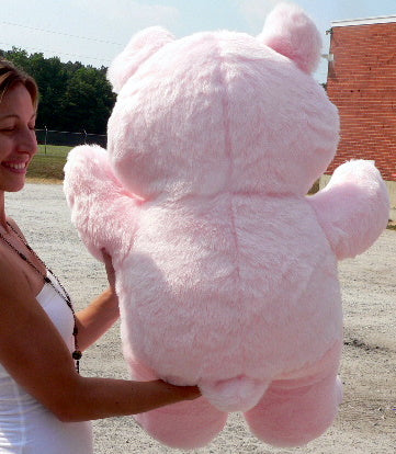 Giant Pink Teddy Bear 36 Inches Soft 3 Foot Teddybear Made in USA