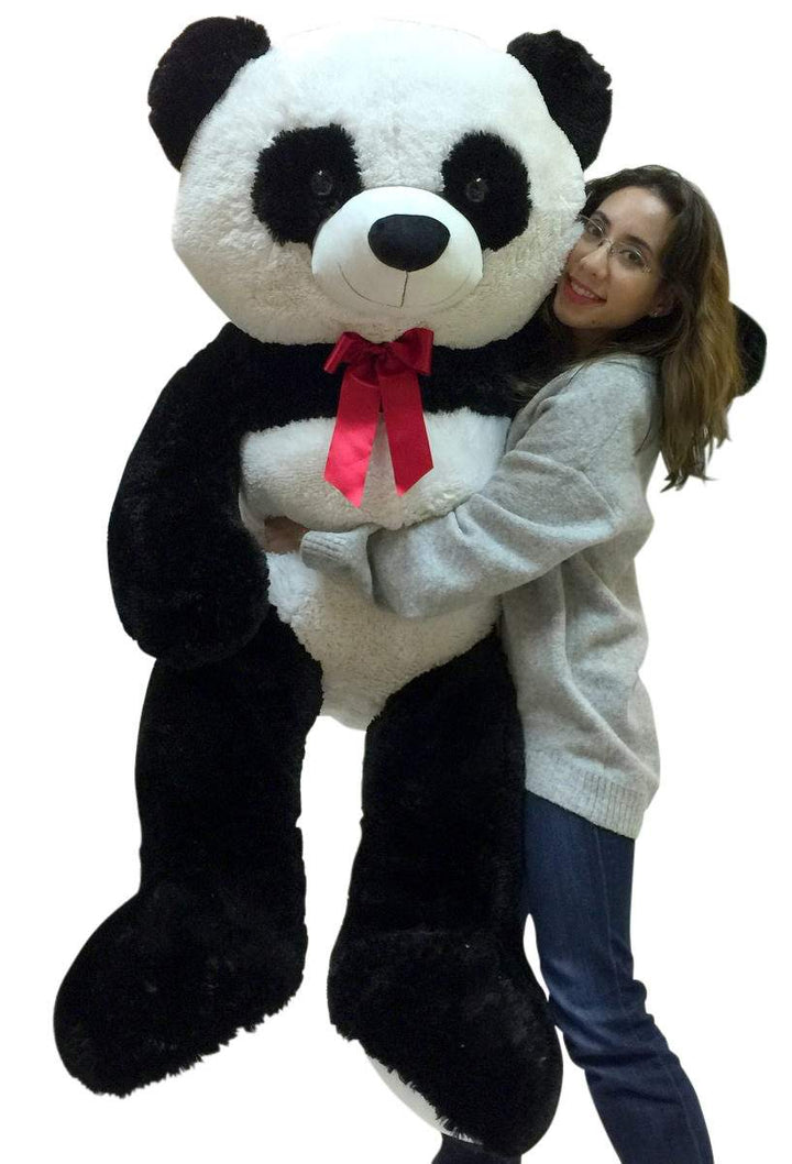 5 Foot Giant Stuffed Panda Soft 60 Inch Big Plush Premium Teddy Bear