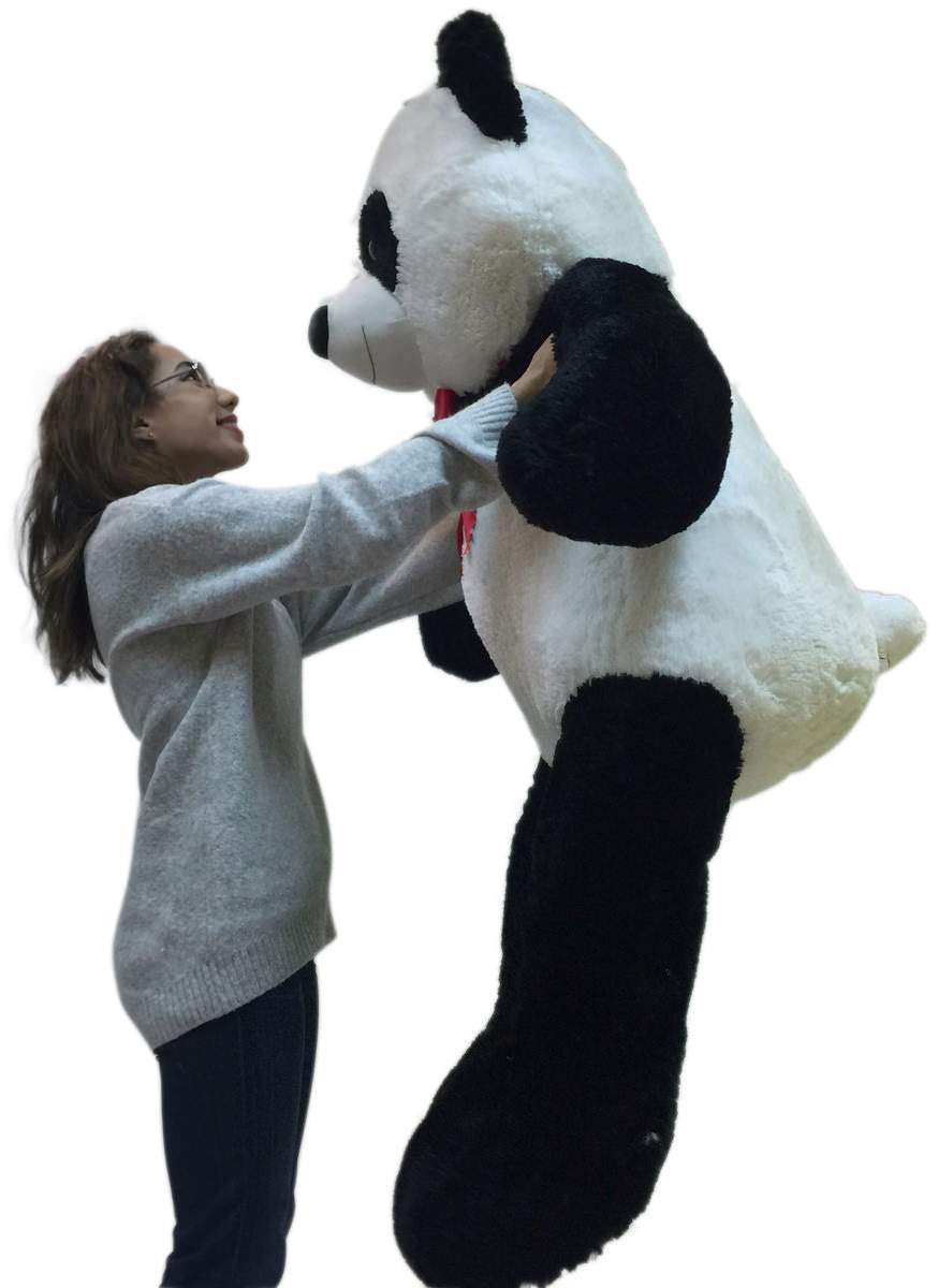 5 Foot Giant Stuffed Panda Soft 60 Inch Big Plush Premium Teddy Bear