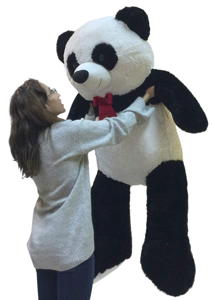 5 Foot Giant Stuffed Panda Soft 60 Inch Big Plush Premium Teddy Bear