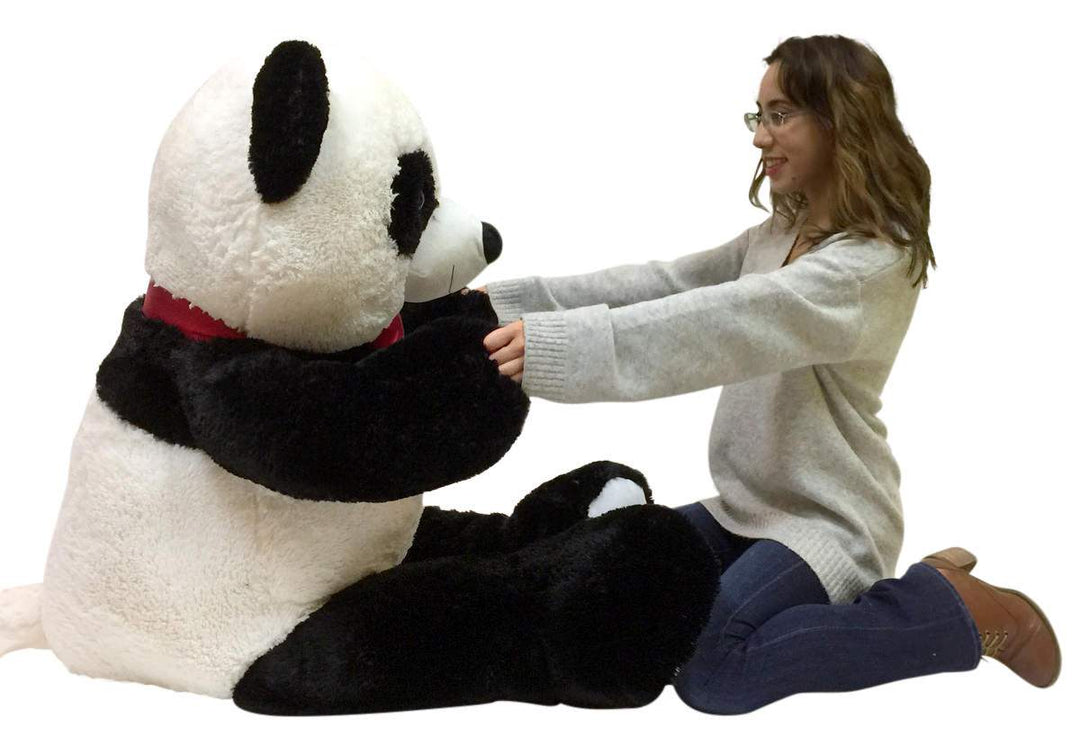 5 Foot Giant Stuffed Panda Soft 60 Inch Big Plush Premium Teddy Bear