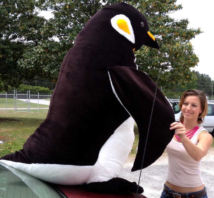 American Made Giant 5 Foot Stuffed Penguin Huge Soft Oversized Plush Animal