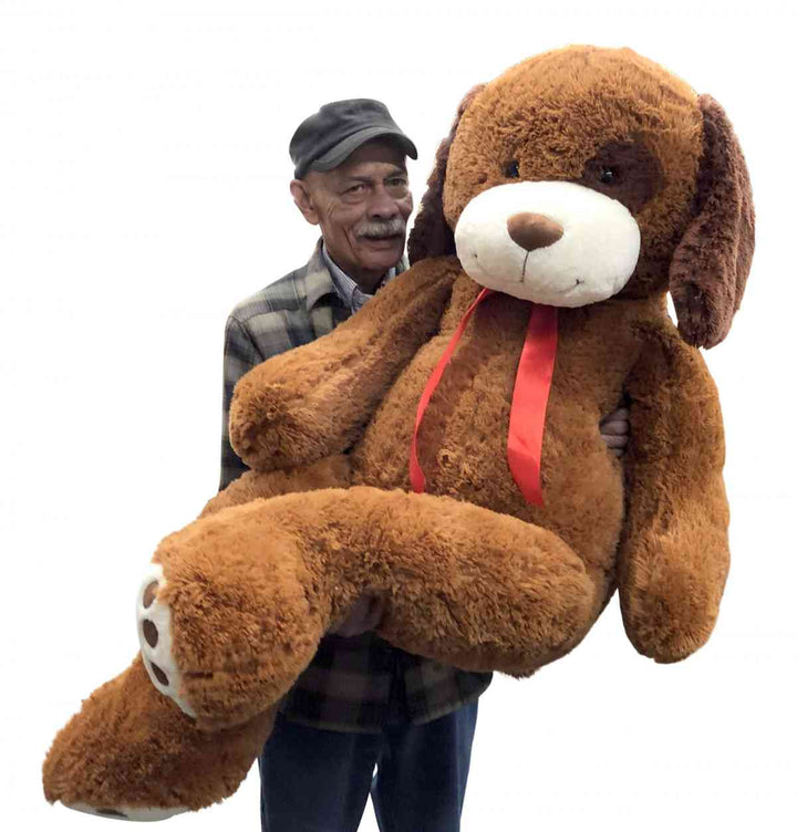 Giant Stuffed Dog 5 Feet 60 inches 153 cm Huge Soft Adorable Big Plush Puppy