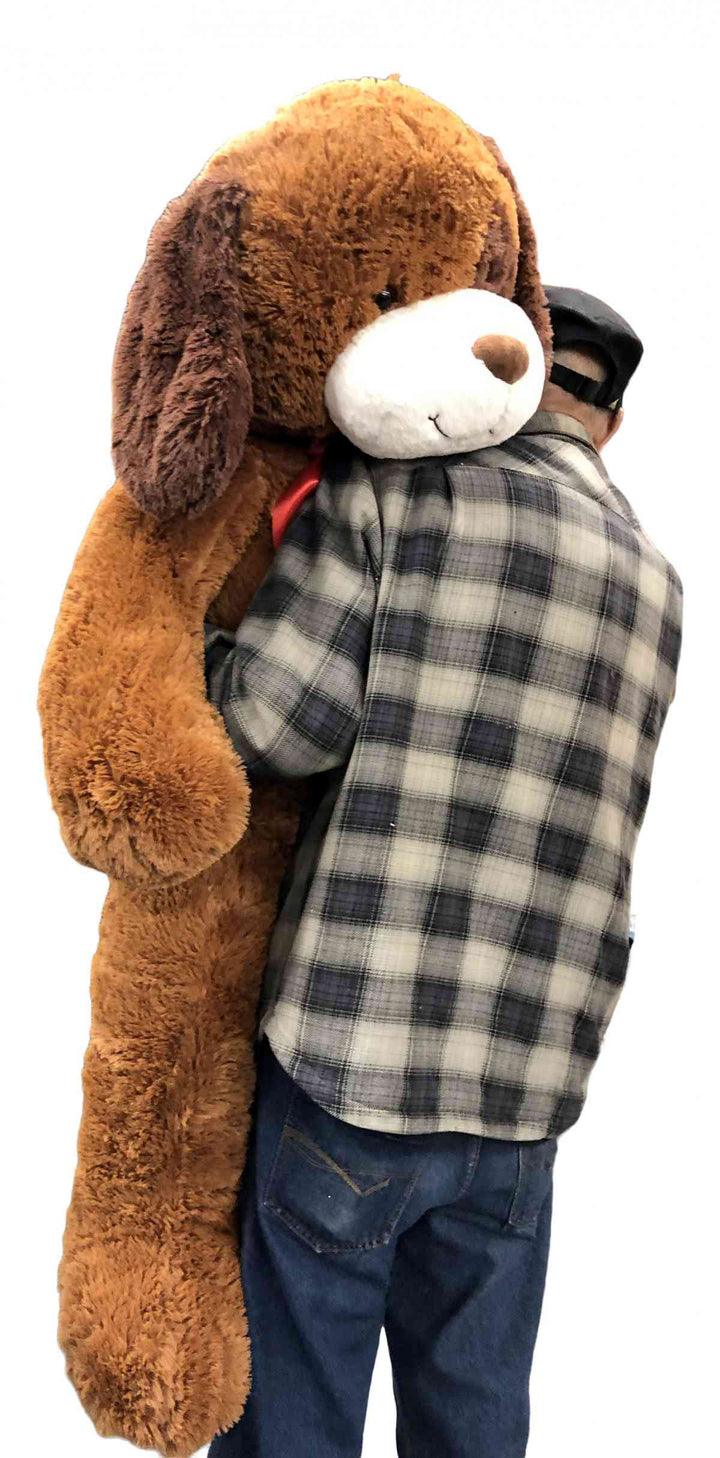 Giant Stuffed Dog 5 Feet 60 inches 153 cm Huge Soft Adorable Big Plush Puppy