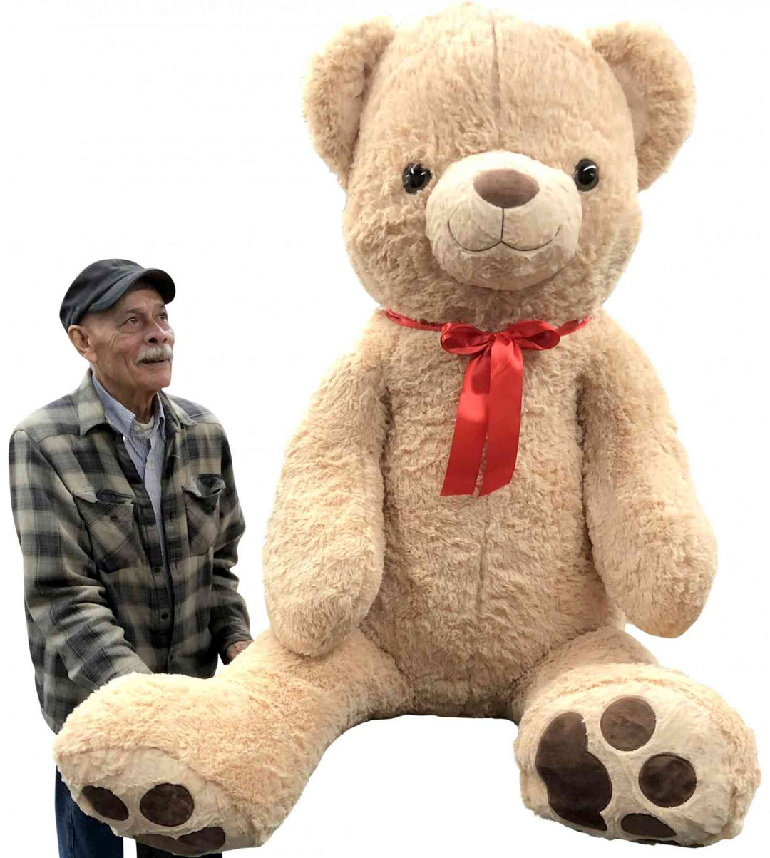 Huge 6ft tan teddy bear