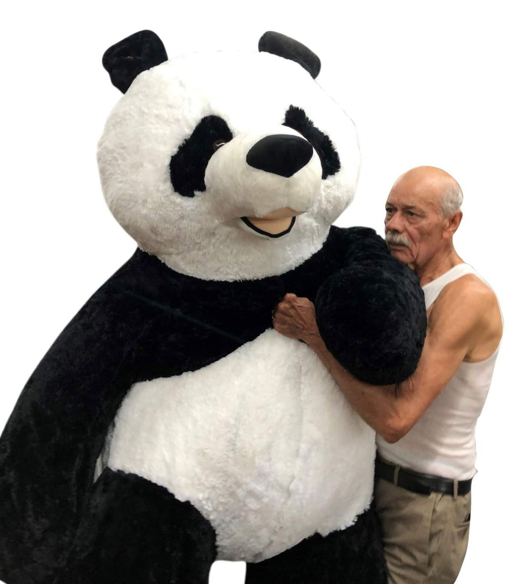 Giant Stuffed Panda 7 Feet Tall 84 Inches Soft 213 cm Big Plush Huge Stuffed Animal