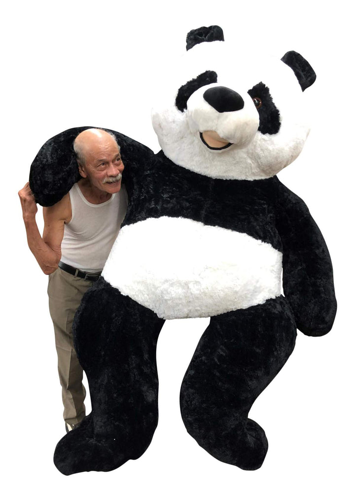 Giant Stuffed Panda 7 Feet Tall 84 Inches Soft 213 cm Big Plush Huge Stuffed Animal