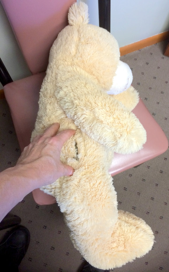 Add a Custom Made ZIPPERED POCKET - WE WILL PROFESSIONALLY STITCH IT TO YOUR STUFFED ANIMAL