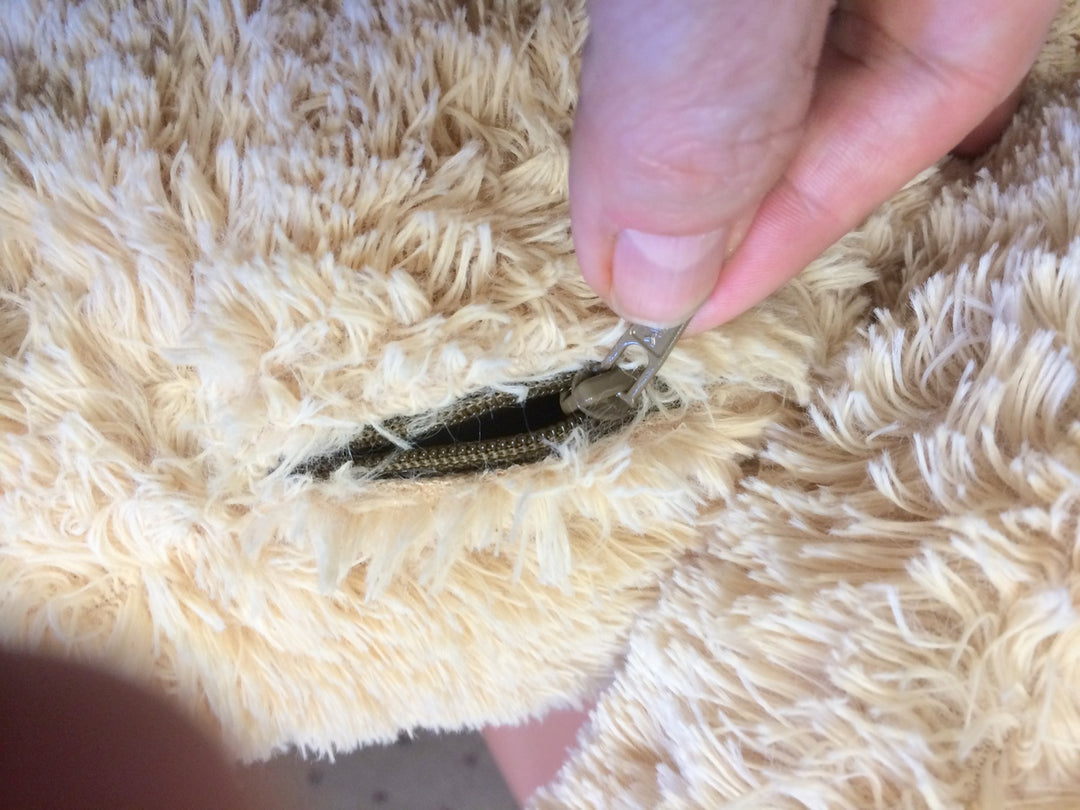 Add a Custom Made ZIPPERED POCKET - WE WILL PROFESSIONALLY STITCH IT TO YOUR STUFFED ANIMAL