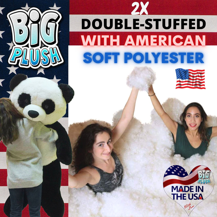 5 Foot Giant Stuffed Panda Soft 60 Inch Big Plush Premium Teddy Bear