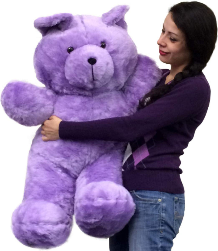 American Made Purple Giant Teddy Bear 36 Inches Made in the USA America