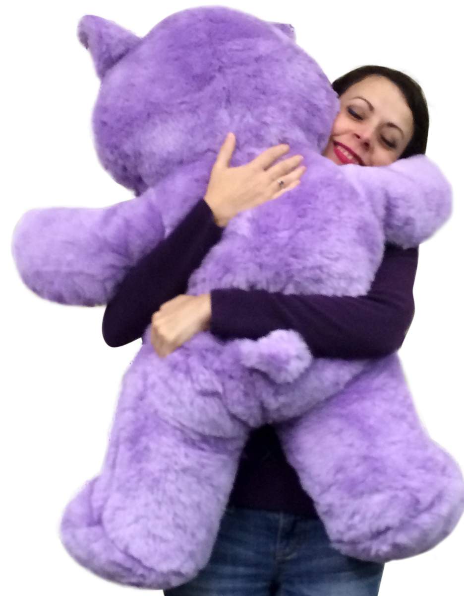 American Made Purple Giant Teddy Bear 36 Inches Made in the USA America