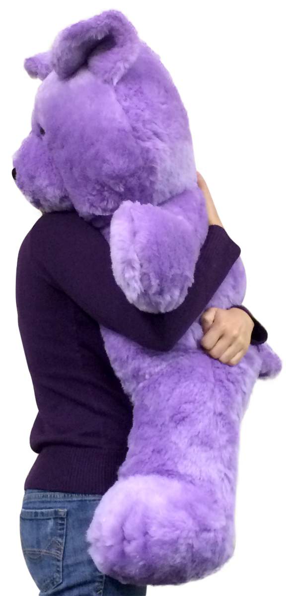 American Made Purple Giant Teddy Bear 36 Inches Made in the USA America