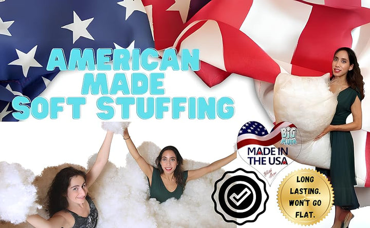 Jumbo Red Teddy Bear 46 Inches Big Plush Soft Stuffed Animal Weighs 10 Pounds Made in USA