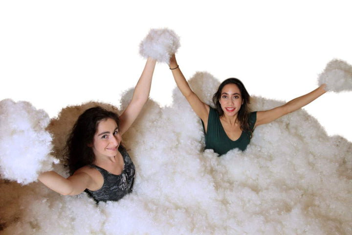 Big Plush 10 Pounds Premium Polyester Fiber Fill White Fiberfill Stuffing, Moderately Dense and Heavy Blend of American Poly Filling Made in the USA