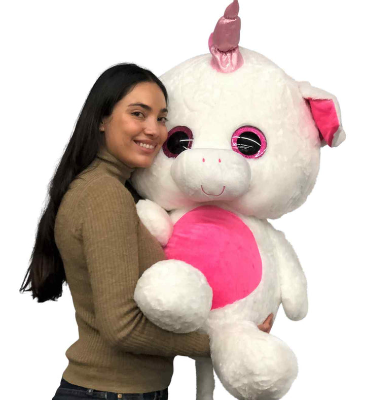 Huge stuffed unicorn