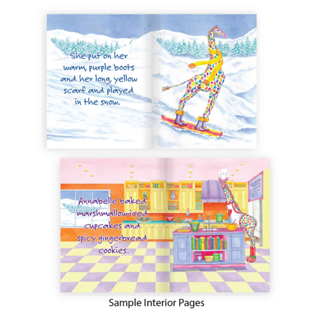 4-Book Set Annabelle the Giraffe Best Spring Summer Autumn and Winter Ever