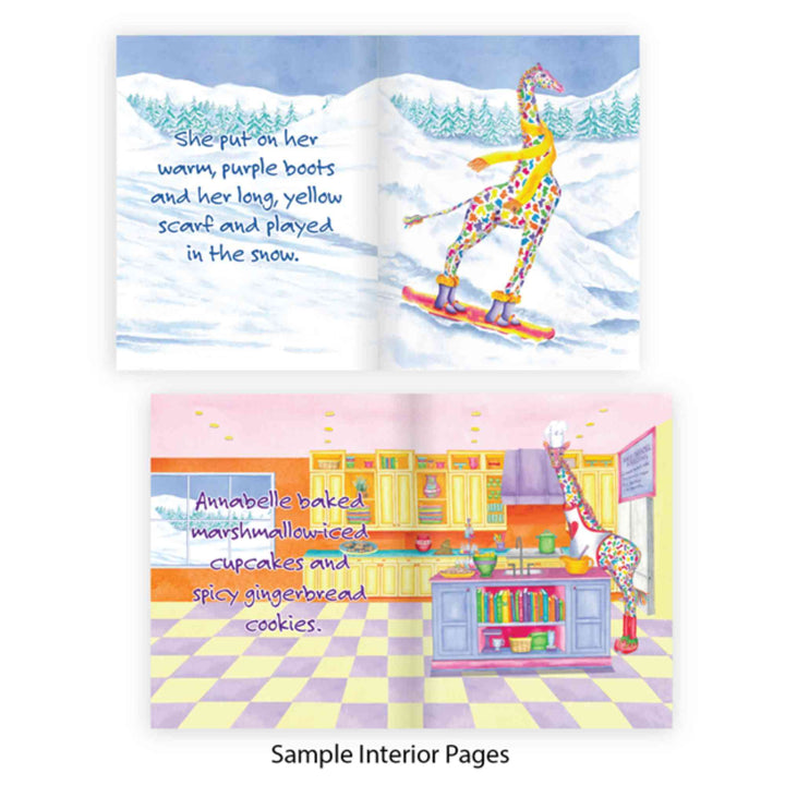 4-Book Set Annabelle the Giraffe Best Spring Summer Autumn and Winter Ever