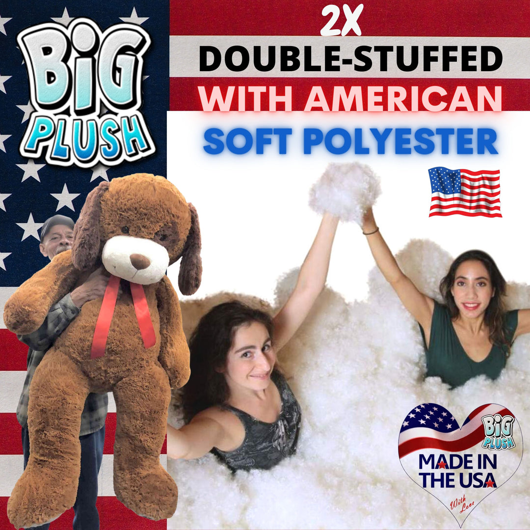 Giant Stuffed Dog 5 Feet 60 inches 153 cm Huge Soft Adorable Big Plush Puppy