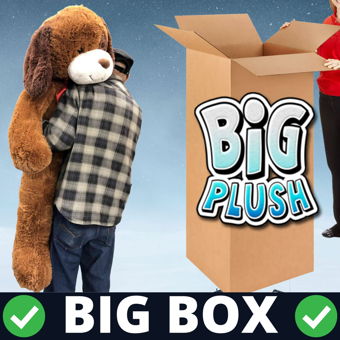 Giant Stuffed Dog 5 Feet 60 inches 153 cm Huge Soft Adorable Big Plush Puppy