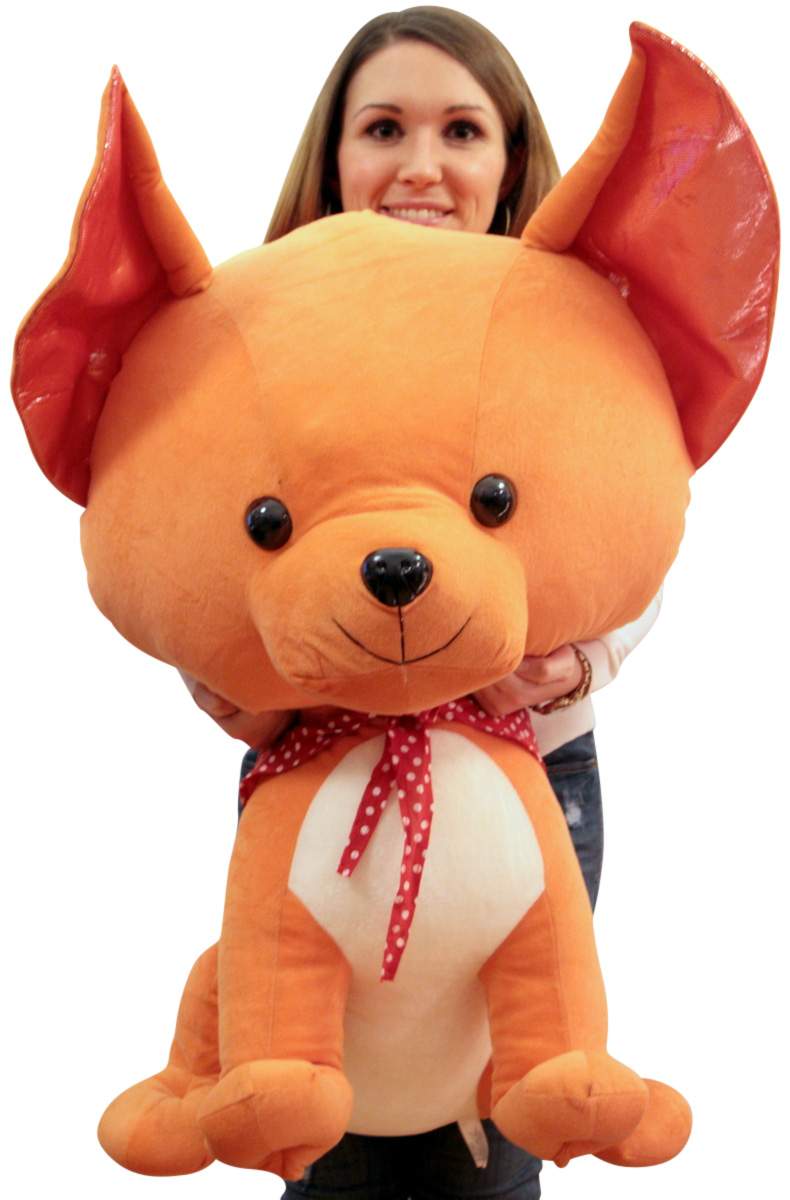 3 Foot Giant Stuffed Chihuahua 38 Inch Soft Big Plush Dog Enormous Pooch