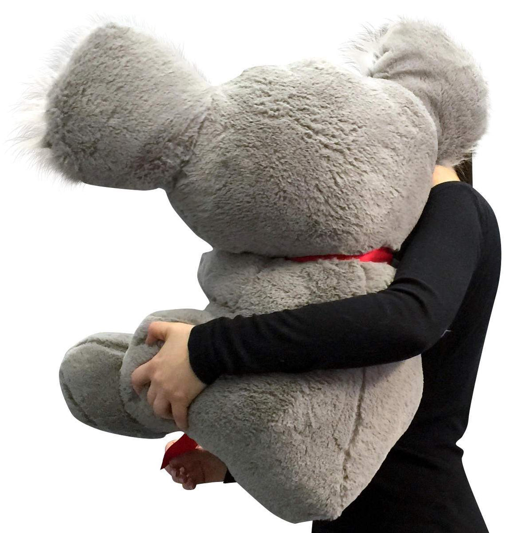 Personalized Large Stuffed Koala Bear 26 inches Soft American Made Big Plush Animal Made in the USA