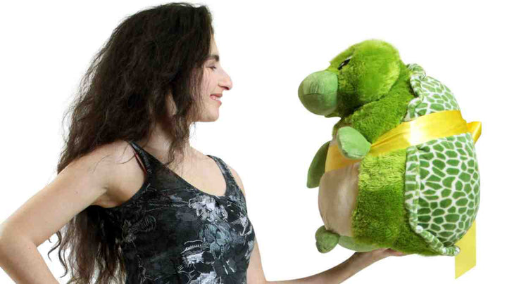 Big Plush Turtle Smush Ball Soft 24 Inches Soft Stuffed Animal Plushie