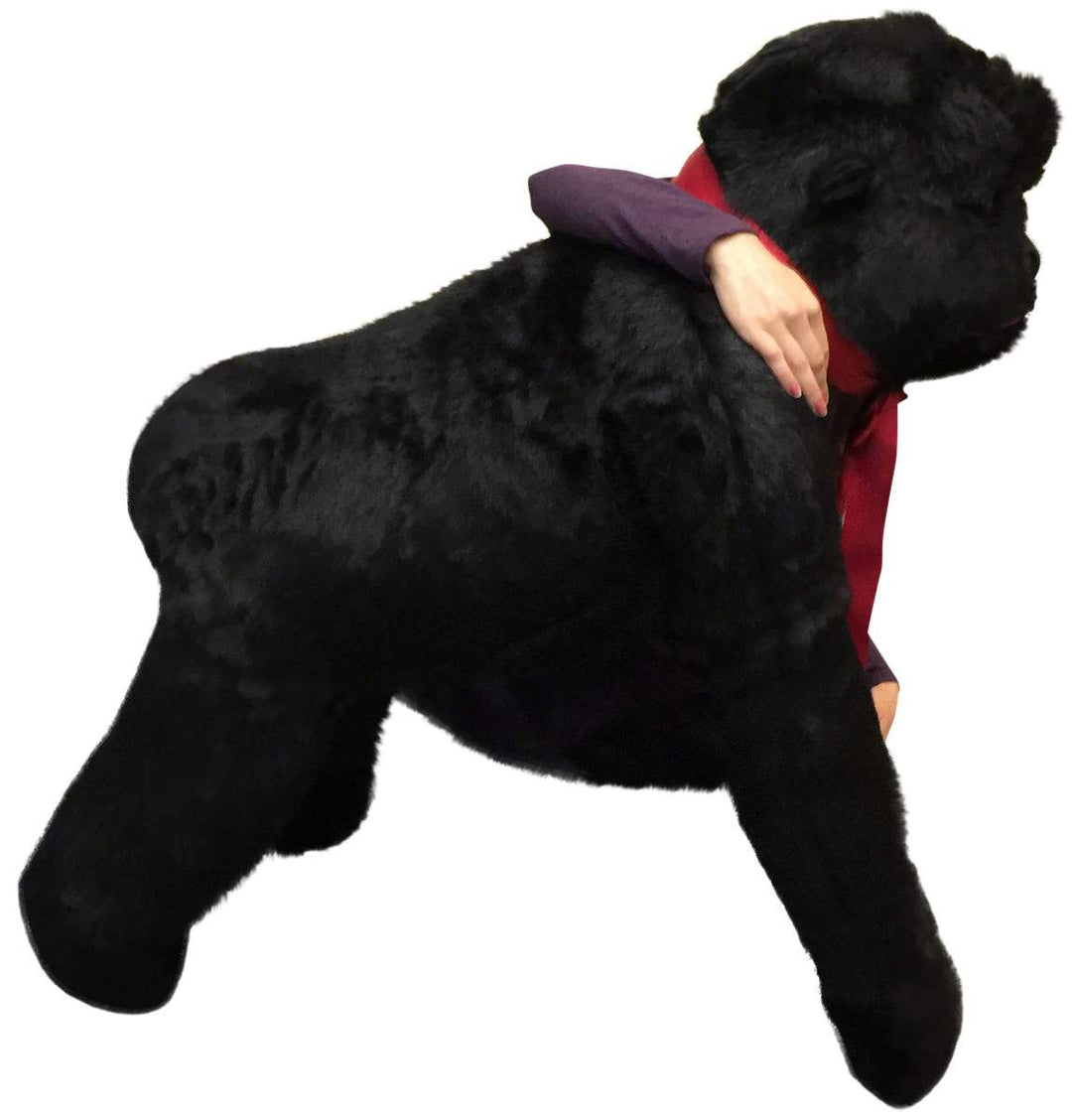 Giant Stuffed Gorilla, 42 Inch Height 36 Inch Length 36 Inch Width Huge Plush Animal, Made in USA