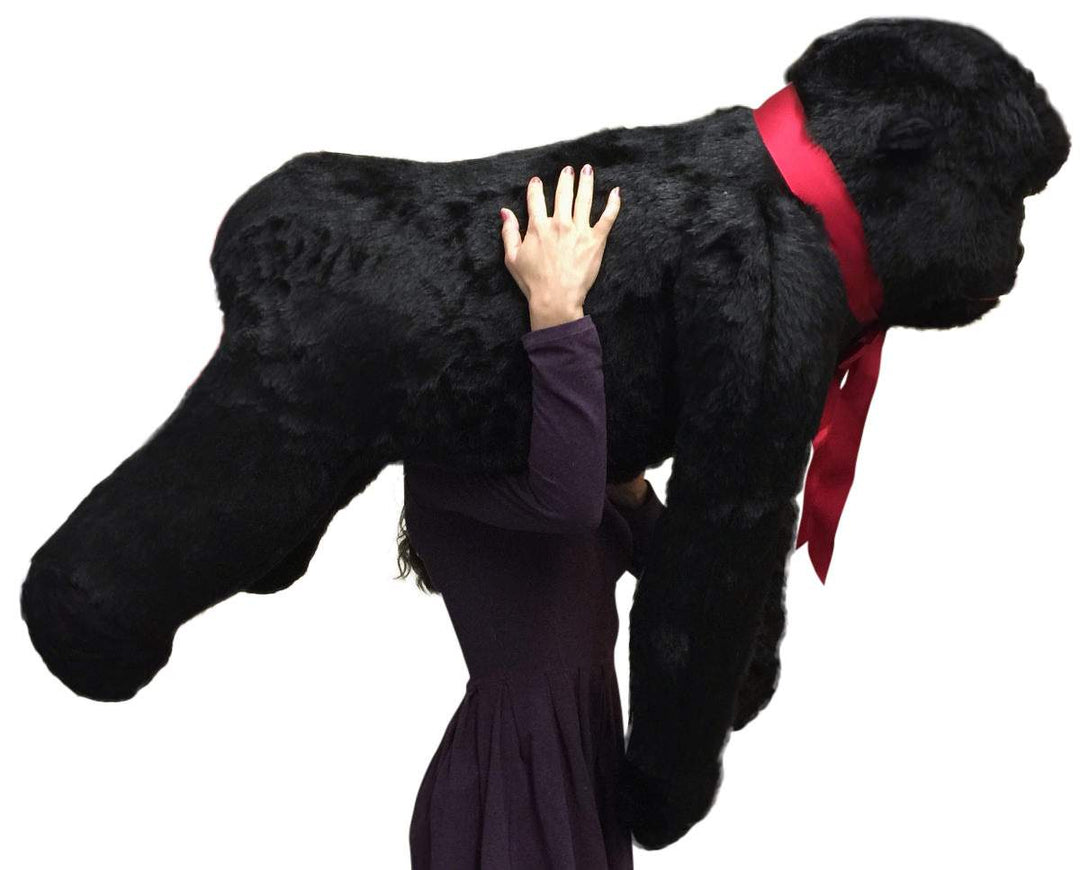 Giant Stuffed Gorilla, 42 Inch Height 36 Inch Length 36 Inch Width Huge Plush Animal, Made in USA